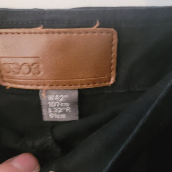 Asos Overalls, Black cotton, size XXL - Picture 5 of 5